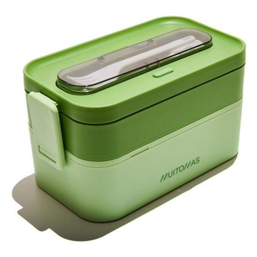 Fiambrera Muitomas Lunchboxlgn Rectangular 1,7 L Vert