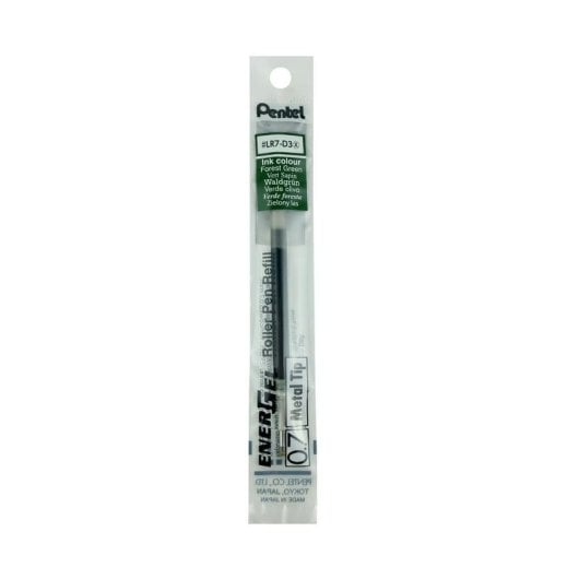 Bille Pentel Energel LR7 Vert 0,7 mm Recambio 1 pièce Blister