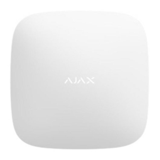 Central de Domótica Ajax Hub 2 Branco Dual SIM Ethernet AES Segurança