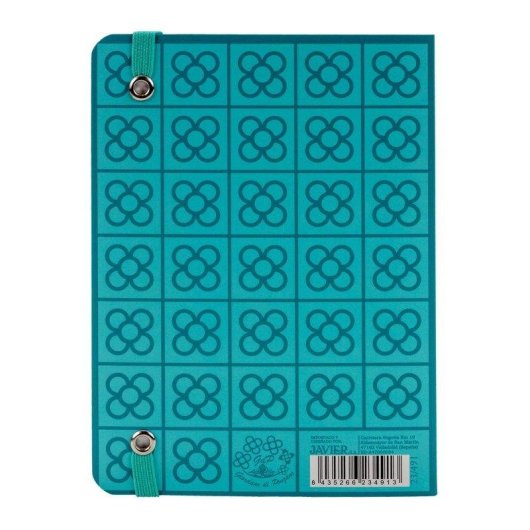 Quaderno A6 Javier Panot copertine rigide segnalibro blu