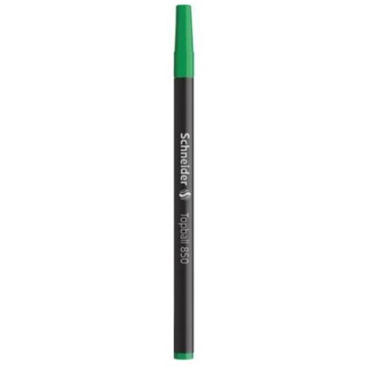 Bolígrafo Schneider Topball 850 Recambio Rollerball 0.5 mm Tinta Verde