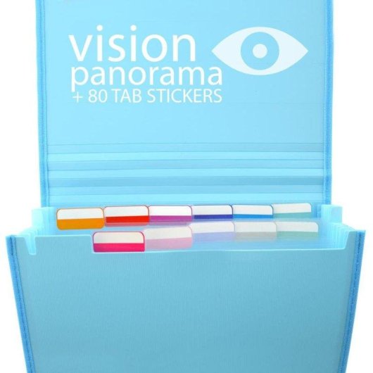 Cartella A4 Office Box 12 divisioni 80 adesivi
