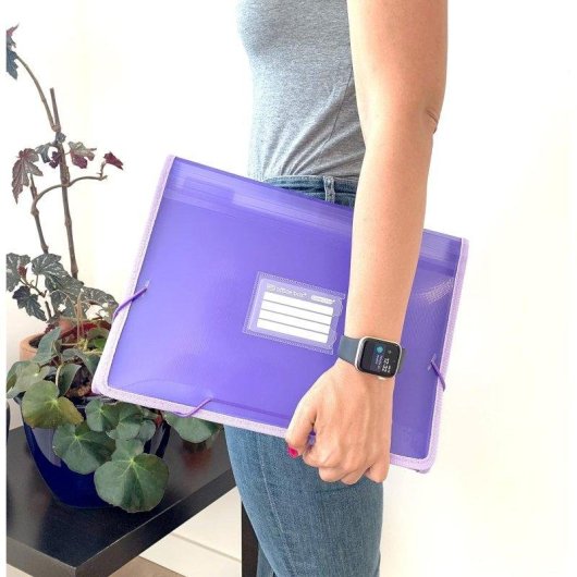 Cartella A4 Office Box 12 divisioni 80 adesivi