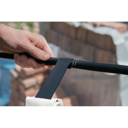 Cinta Aislante Hellermann Tyton HTAPE-POWER600 19 mm x 6,7 m Negro Caucho