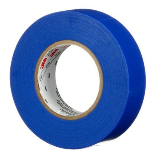 Cinta Aislante 3M 165BL1E Azul PVC 600V 10m