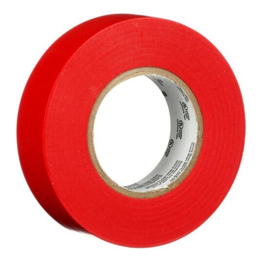 Cinta Aislante 3M 165RD1E Rojo PVC 10 m 15 mm