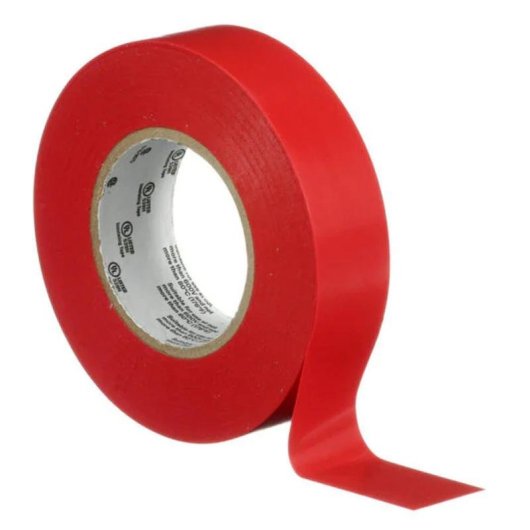 Cinta Aislante 3M 165RD1E Rojo PVC 10 m 15 mm