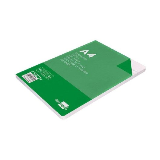 Ricambio A4 Liderpapel 100 Fogli 60g/m2 Pauta 5ª 2.5mm 4 Fori