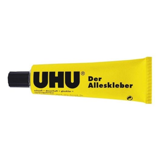 Colla UHU UH45050 125 ml per Ceramica, Vetro, Metallo e Legno