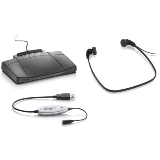 Auriculares PHILIPS LFH5220 con cable, conexión alámbrica, supraaurales abiertos, negros y plata