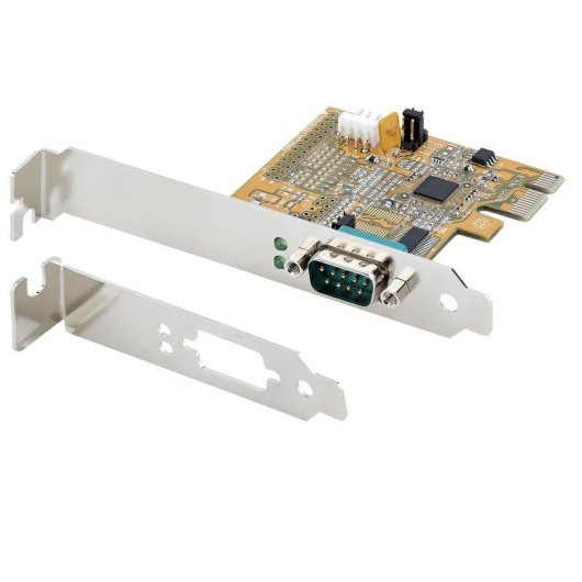 Tarjeta Serie PCIe 1 Puerto StarTech RS-232 DB9 PCIe 2.0 x1