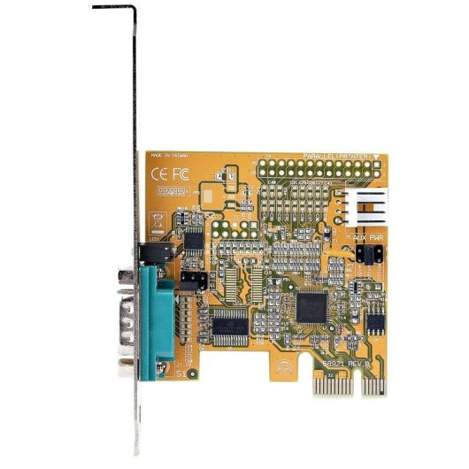 Tarjeta Serie PCIe 1 Puerto StarTech RS-232 DB9 PCIe 2.0 x1