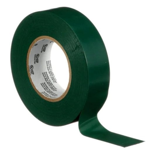 Cinta Aislante 3M 165GR6E Verde PVC 25 m