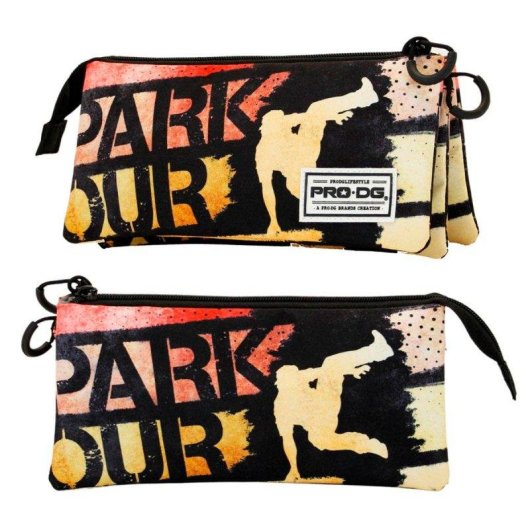 Estuche Triple de Cremalleras Karactermania PRODG Pack Escolar 40 Utensilios