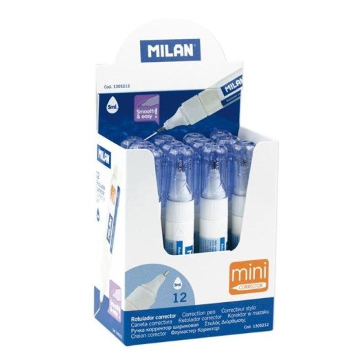 Correttore Liquido Milan 1305212 Asciugatura Rapida Mini 5ml