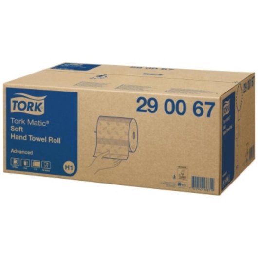 Toallas de papel Tork Matic en rollo H1 Blanco EU Ecolabel
