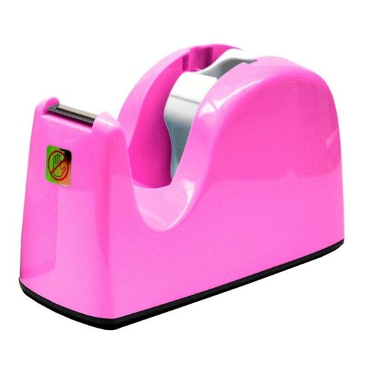 Distributore per nastro adesivo da scrivania medio Sdi, compatibile 66 m, rosa