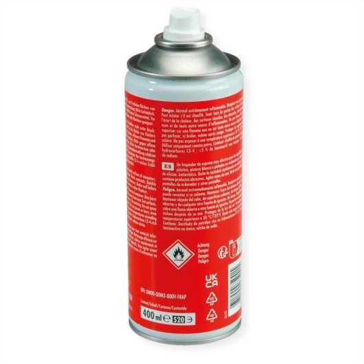 Spray pulizia per dispositivi Roline 400 ml Multicolore