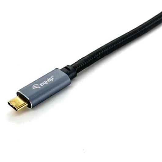 Cable USB 3.2 Gen 2 C a C Equip 3 m Negro 100 W PD 10 Gbps