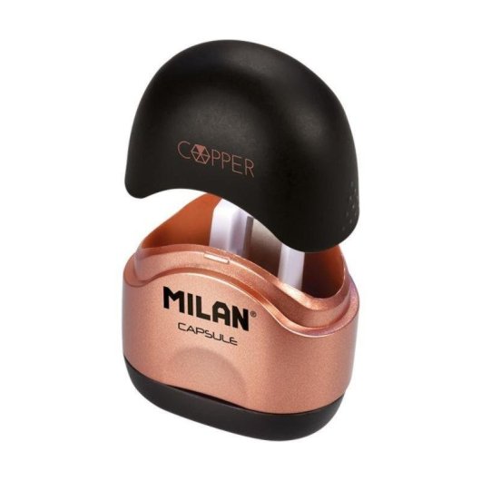 Affilamatite Milan Capsule Copper con serbatoio