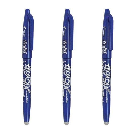Penna Pilot FriXion Ball Cancellabile e Ricaricabile 0.7 mm Anti-Fatica Blu