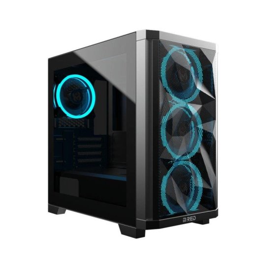 Boîtier PC Gaming M.RED Stardust Mini Black Mini Tower
