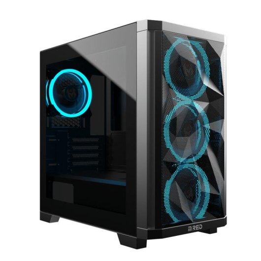 Boîtier PC Gaming M.RED Stardust Mini Black Mini Tower