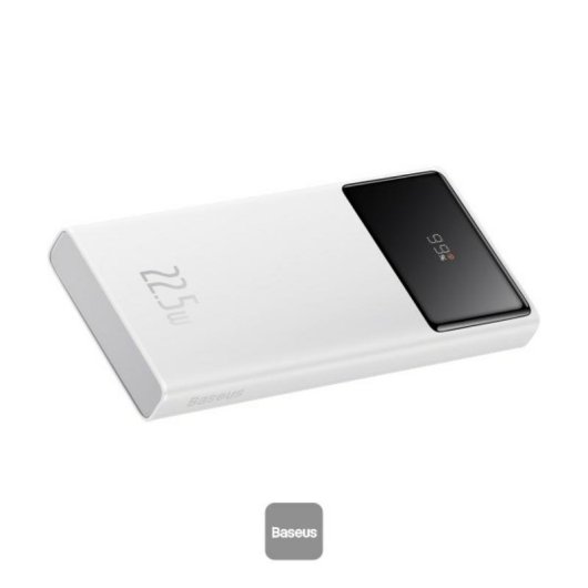 Externe Batterie Baseus Star-Lord 10000 mAh Super Fast Charging 22,5 W Weiß
