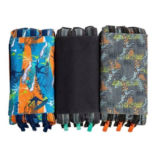 Estuche Triple ColePack EcoDesign Grafoplás con Material Escolar Incluido