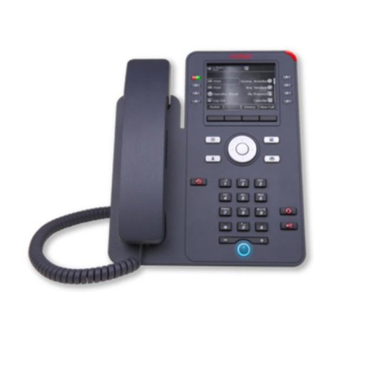 Telefone IP Avaya J169 Preto com Ligação Cabo Secretária/Parede 3.5"