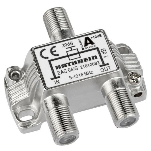 Divisore Kathrein EAC 04/G 75 Ω 5-1218 MHz Argento Connettore F