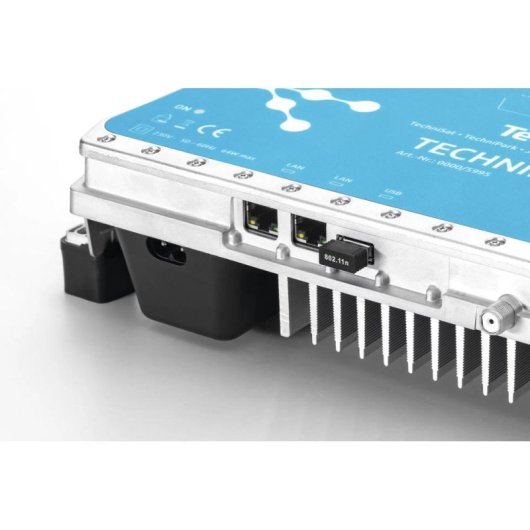 Récepteur Satellite Modular TechniSat TechniNet BS7 Bleu Argent