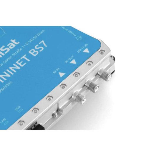 Récepteur Satellite Modular TechniSat TechniNet BS7 Bleu Argent