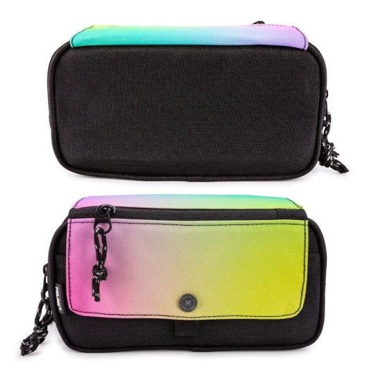 Schultasche Triple Milan Sunset mit 4 Reißverschlüssen