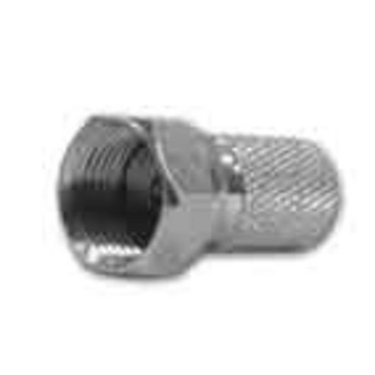 Connettore F Maschio Preisner FST43 Argento Metallo