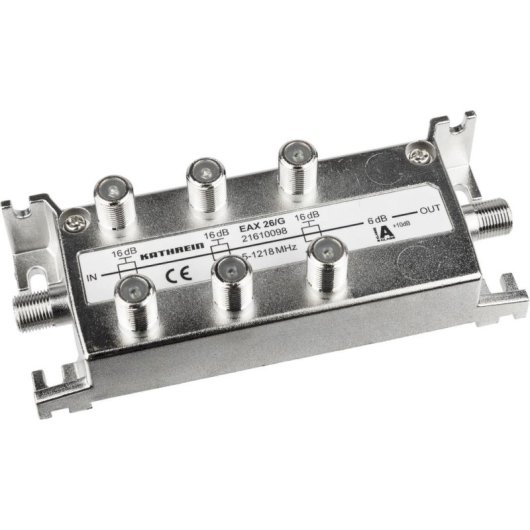 Divisore di cavi Kathrein EAX 26/G 75 Ω 5-1218 MHz Alluminio F