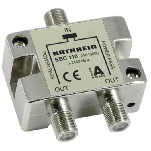 Signalteiler Kathrein EBC 110 koaxial 5-2400 MHz Anschluss F