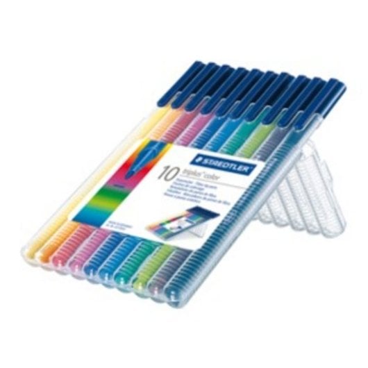 Estuche de 10 Marcadores Triplus Color Staedtler