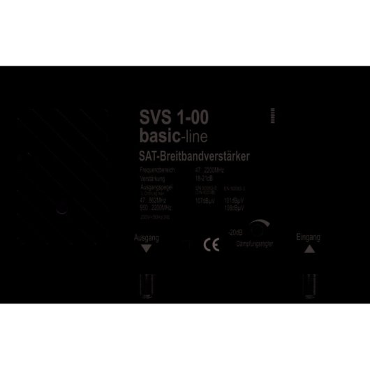 Récepteur AV Axing SVS 1-00 3 W 0.047-0.826 GHz