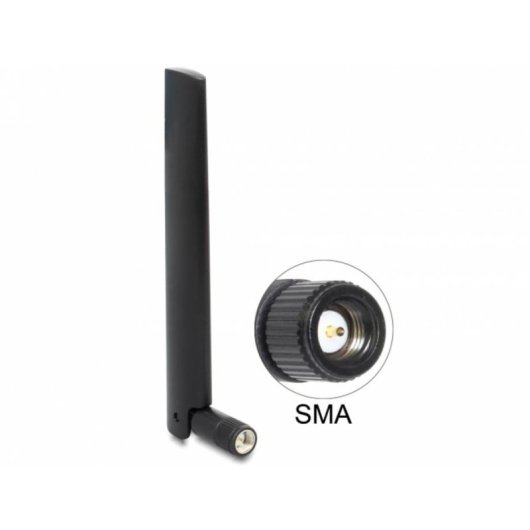 Antena Delock NB-IoT Omnidireccional 3 dBi 0.9 GHz SMA Hembra