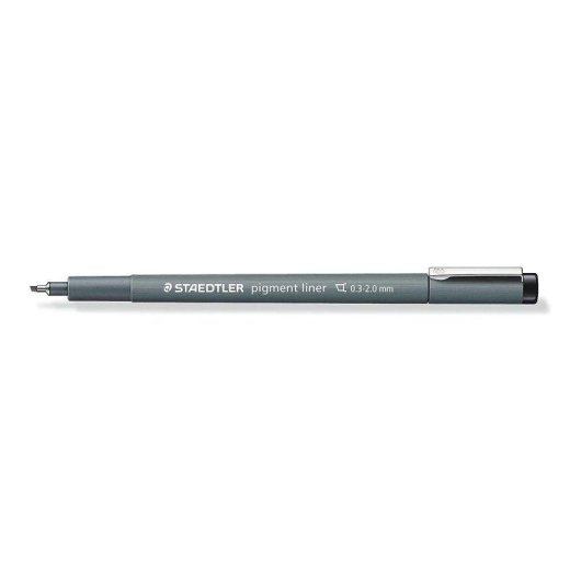 Staedtler Fineliner - Set de escrita criativa com 3 marcadores Pigment Liner e 2 marcadores metálicos