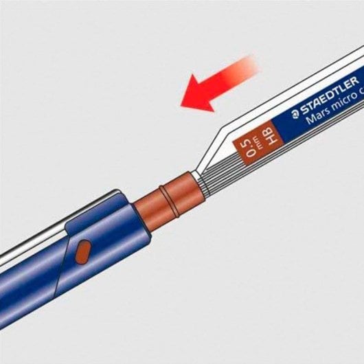 Mine di Ricambio Staedtler Mars Micro Carbon 0.5 mm Durezza H