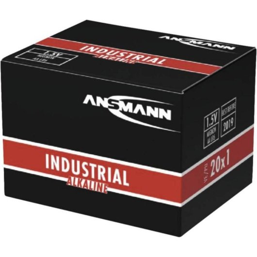 Pilha Alcalina Ansmann LR6 AA 1,5 V 20 unidades