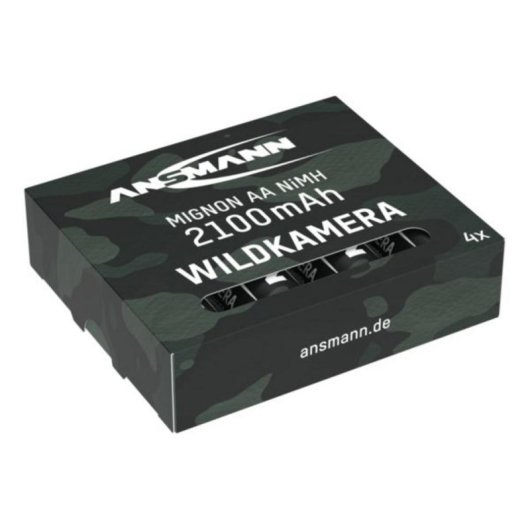Pile AA Recargable Ansmann 1322-0026 NiMH 1,2 V 2100 mAh 4 pièces