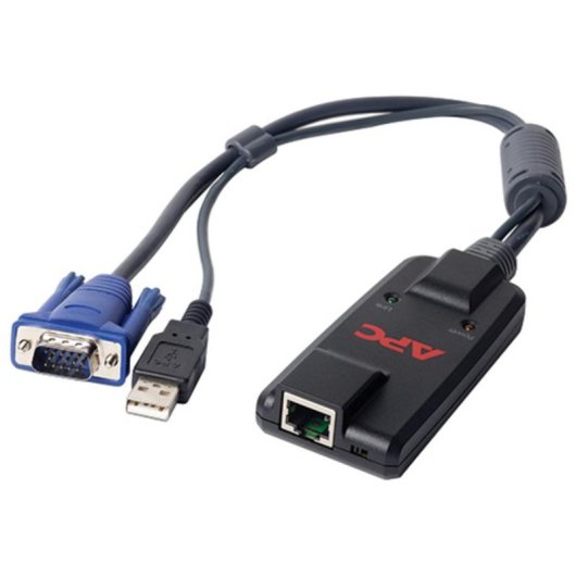 Câble KVM APC USBVM Noir D-Sub USB RJ-45