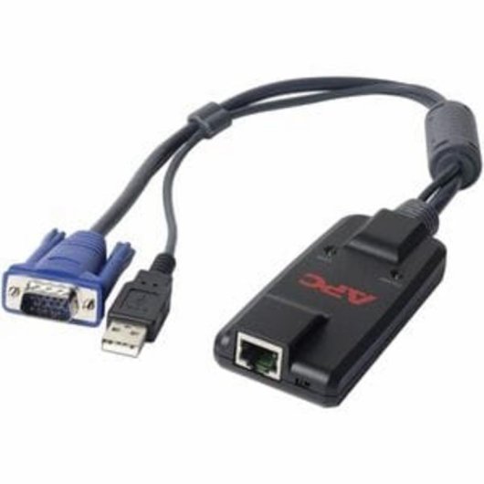 Câble KVM APC USBVM Noir D-Sub USB RJ-45