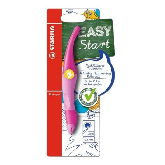 Bolígrafo Roller STABILO EASYoriginal Ergonómico Rosa Azul 0,5 mm