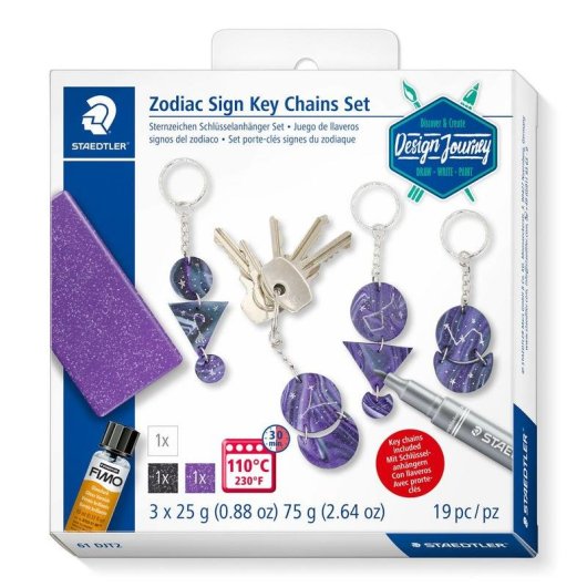 Kit per creazione portachiavi zodiacali Staedtler Design Journey