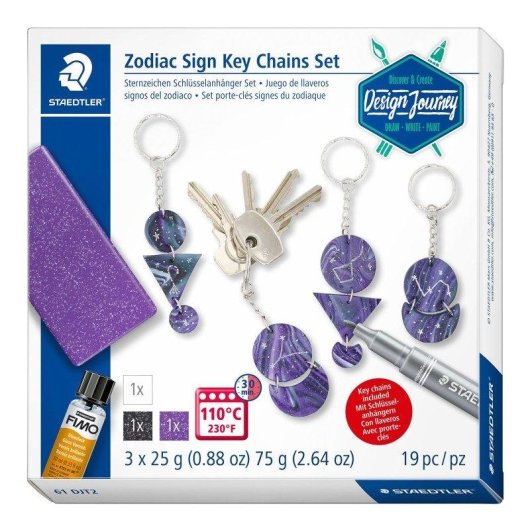 Kit per creazione portachiavi zodiacali Staedtler Design Journey
