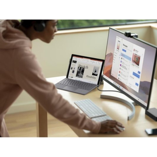 Cámara web Microsoft Modern Webcam Full HD 1080p USB Clip Negro